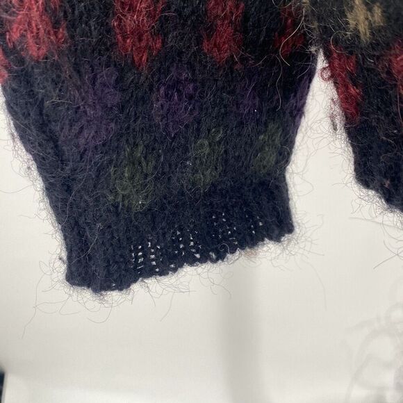 Paul Harris Design Women's Mohair Blend Knit Cardigan Sweater Multicolor XL - Picture 5 of 12